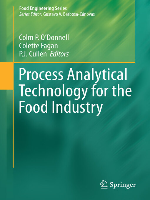 Title details for Process Analytical Technology for the Food Industry by Colm P. O'Donnell - Wait list